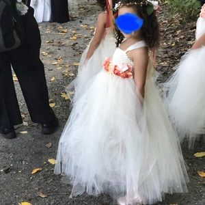 🌟Flower girl dress Easter dress tulle dress